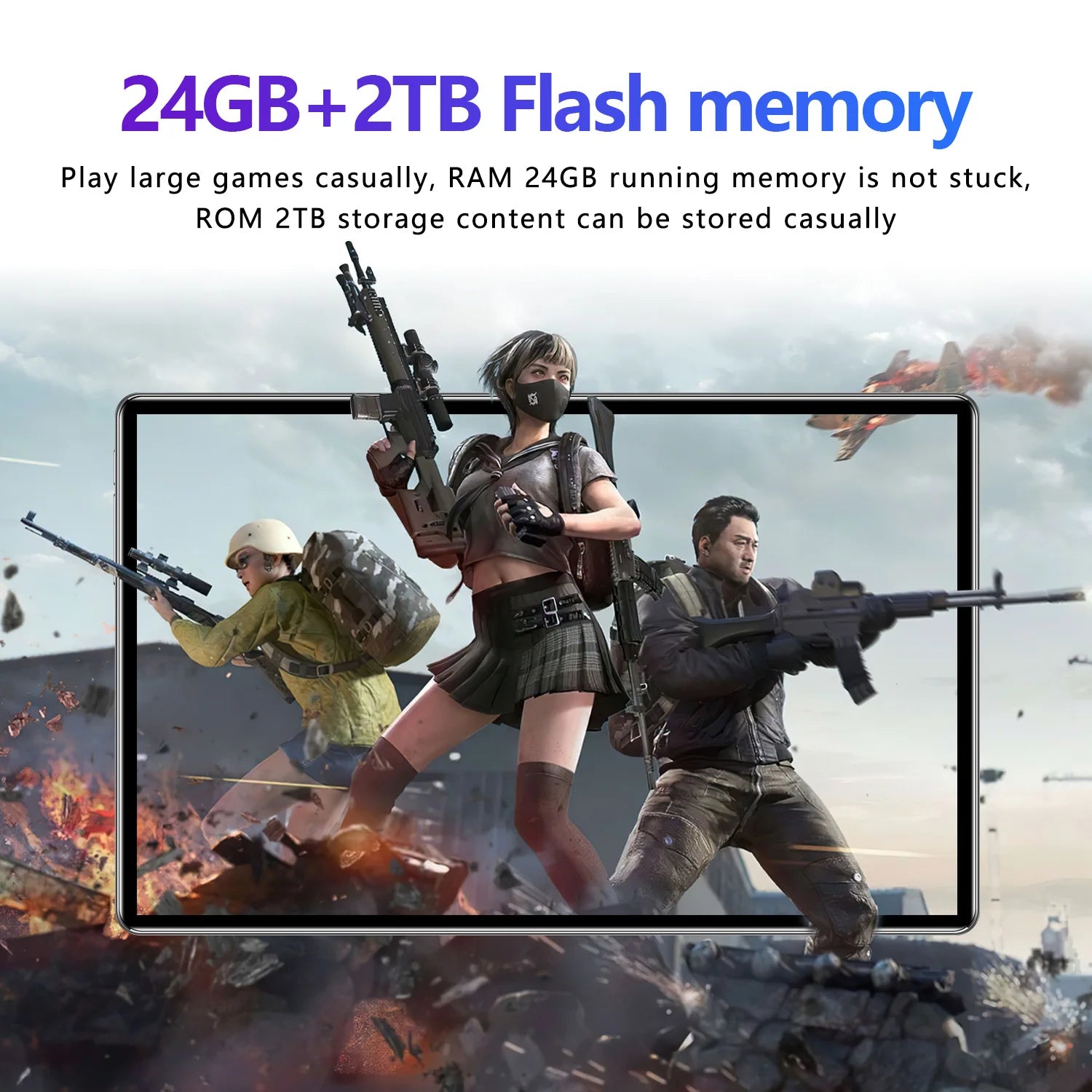 24G+2TB 2025 NEW S26Ultra 11 Inch Android 15 Tablet with Dual SIM 4G Phone Call Function Professional Use Memory