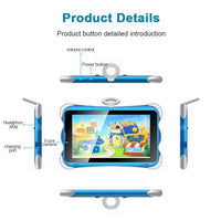7 Inch Android Kids Tablet WIFI & 3G Internet Connection Education with Sim Card Children Gaming Tablets