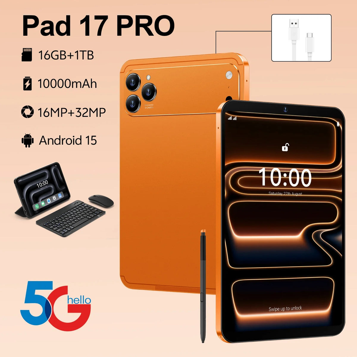 Orange / 1TB / 16 GB|16.0MP|32MP