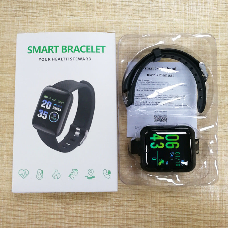 116 Plus Fitness Tracker — Color Display, Heart Rate & Activity Band