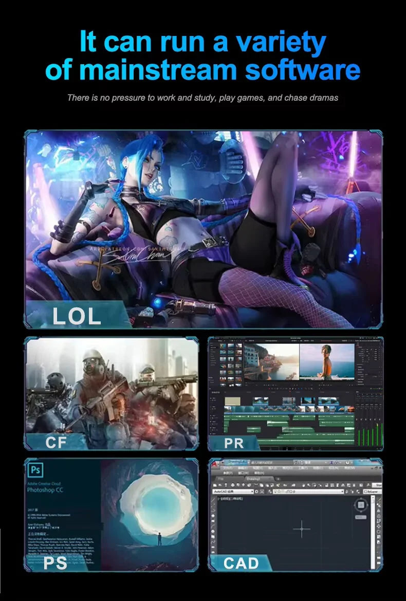 15.6" Gaming Laptop — Intel i9-10980HK/i3-6100 Options, 16GB RAM, 1TB SSD — product image 10