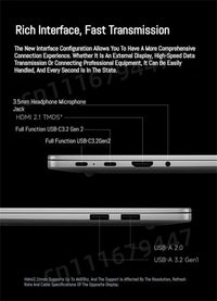 Ordinateur portable Xiaomi REDMI Book 14 /REDMI Book 16 R5-7535H/R7-7735H 16G 512G SSD Ordinateur portable fin pour jeux, bureau et conception
