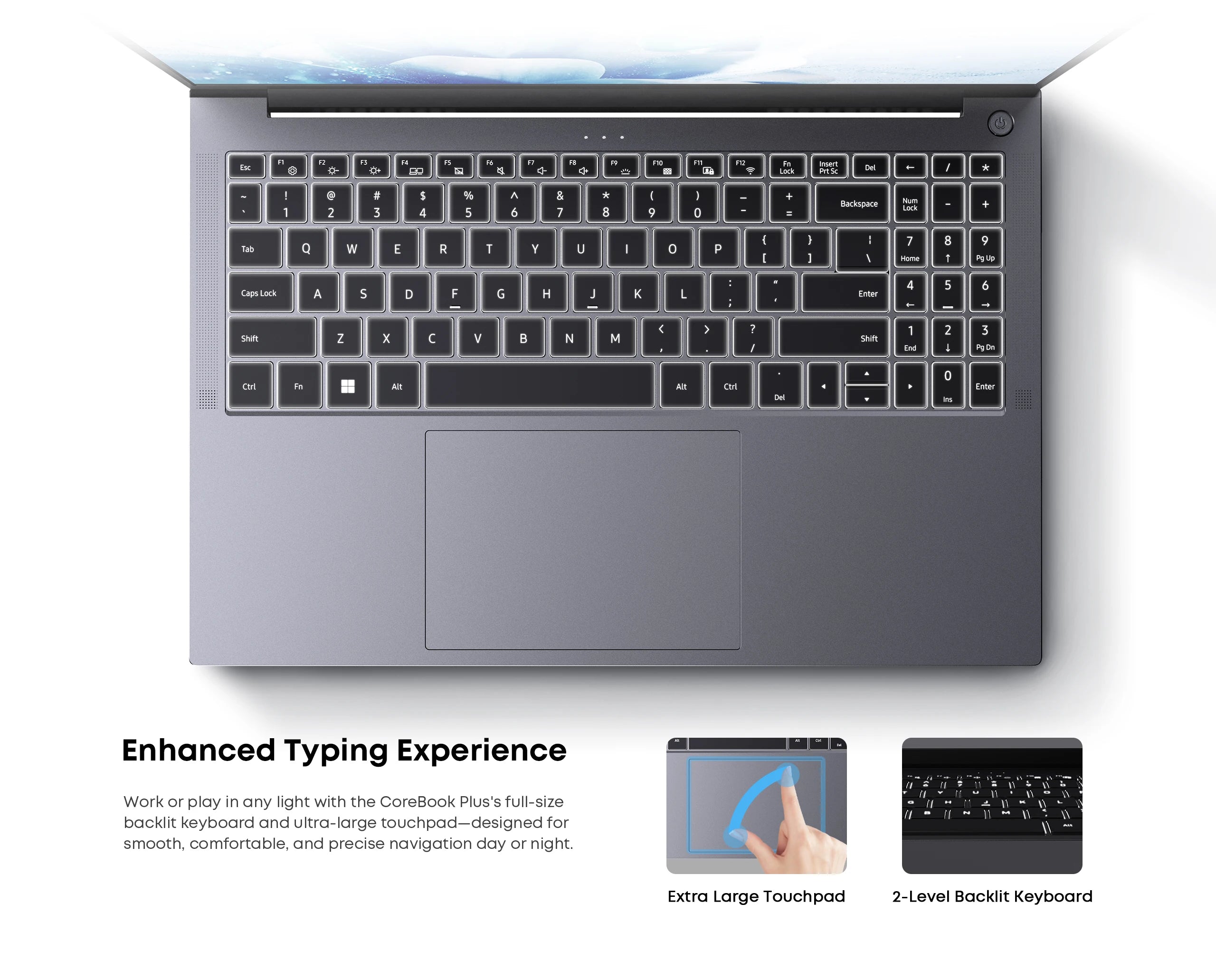 CHUWI CoreBook Plus 16 Inch AMD Ryzen 5 Laptop Up to 4.0GHz FHD Screen 16GB RAM 512GB SSD Metal Body Notebook With Cooler