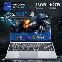 Portable 15.6" Gaming Laptop — Intel Core i9-10980HK/i9-9900U, 16GB RAM, Fingerprint Unlock