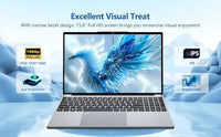Portable 15.6" Gaming Laptop Computer Intel Core i9 10980HK/9900U Windows 11 PC Gamer 16GB RAM Fingerprint Unlock Notebook PC