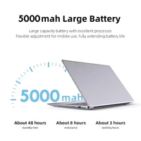 Ordinateur portable de bureau 2025 Windows 11 Intel Atom x7 A3950 PC portable Gamer 12 Go RAM 512 Go 1 To SSD 1920*1080 Ordinateur de bureau