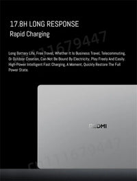 Ordinateur portable Xiaomi REDMI Book 14 /REDMI Book 16 R5-7535H/R7-7735H 16G 512G SSD Ordinateur portable fin pour jeux, bureau et conception