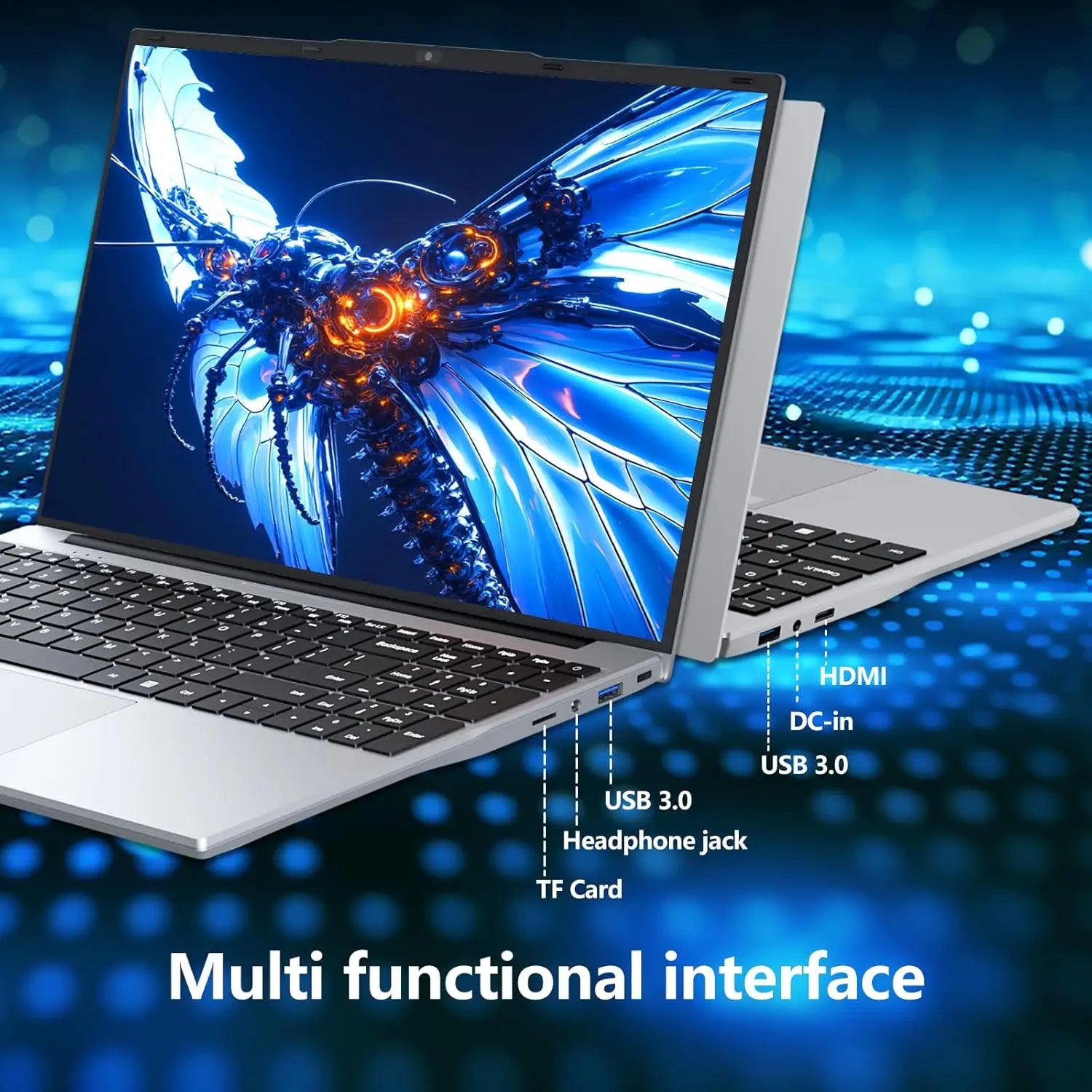 Portable 15.6" Gaming Laptop — Intel Core i9-10980HK/i9-9900U, 16GB RAM, Fingerprint Unlock — product image 6