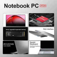 15.6" Gaming Laptop – Intel Core i9 or i3 | 16GB RAM | FHD IPS | Fingerprint | Backlit KB | Windows 11