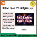 Ordinateur portable Xiaomi REDMI Book 14 /REDMI Book 16 R5-7535H/R7-7735H 16G 512G SSD Ordinateur portable fin pour jeux, bureau et conception