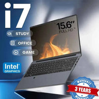 15.6" Ultra Slim Laptop – Intel Core i7-6500U | 16GB DDR4 | Up to 2TB SSD | Fingerprint | Backlit KB | Windows 11