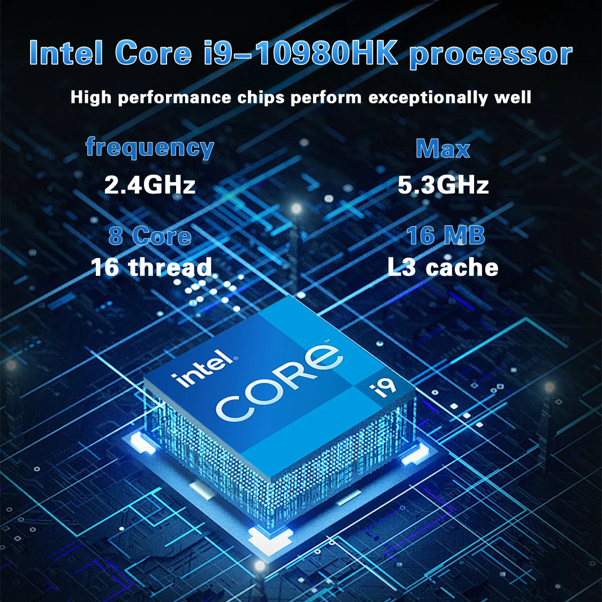 LENO 15.6" Gaming Laptop — Intel Core i9-10980HK, 16GB DDR4, 1TB SSD — product image 3