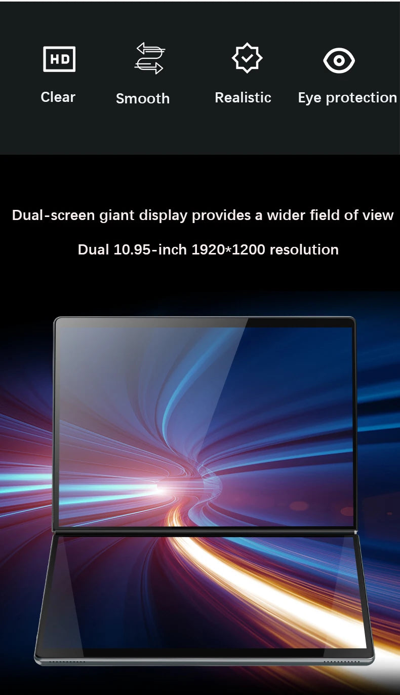 GLF-S2 Dual-Screen Laptop — Twin 10.9" Touch, Intel i3-1215U/N100, 2-in-1 — product image 15