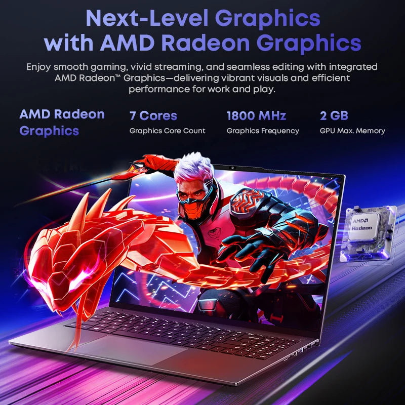 CHUWI CoreBook Plus 16" — Ryzen 5, 16GB RAM, 512GB SSD Metal Laptop — product image 8