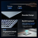 Ordinateur portable Ninkear N16Pro 16 pouces 2.5K 120Hz Intel Core i7-12700H WiFi 6 16Go RAM 1To SSD Windows 11 Ordinateur portable de bureau