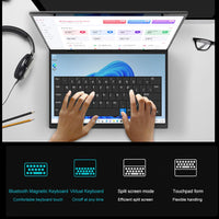 CRELANDER Dual-Screen Laptop — 14"+14" 2K Touch, 2-in-1 360° Flip, Intel N95/N100 — product image 5